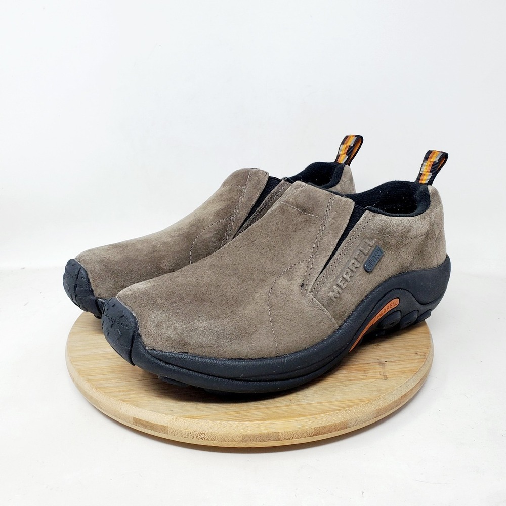 Merrell Jungle Moc Shoes Womens 7 Waterproof Suede Slip On Casual Mule Clog - Picture 6 of 15